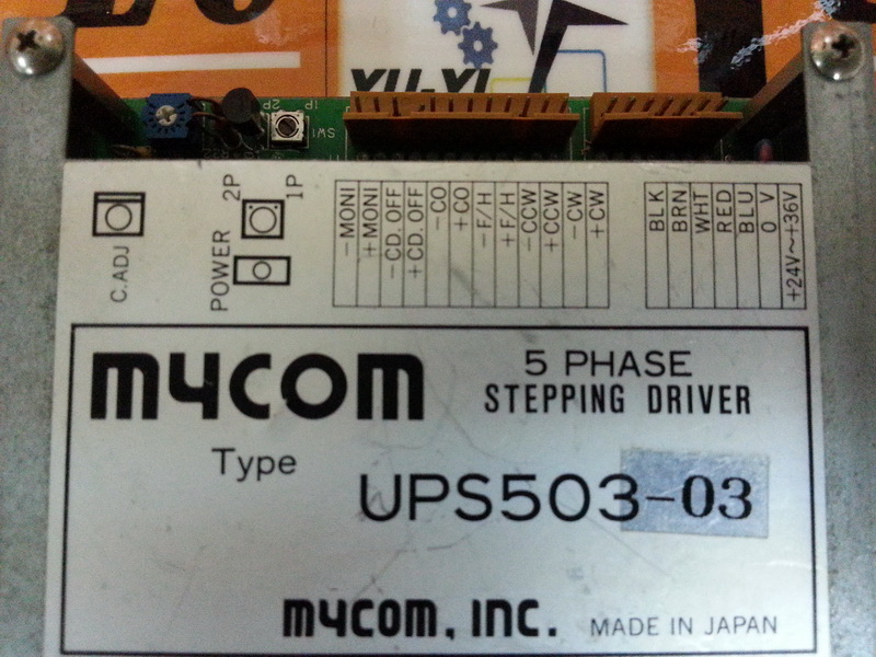 Mycom UPS503-03 5 Phase Stepping Motor Driver - PLC DCS SERVO